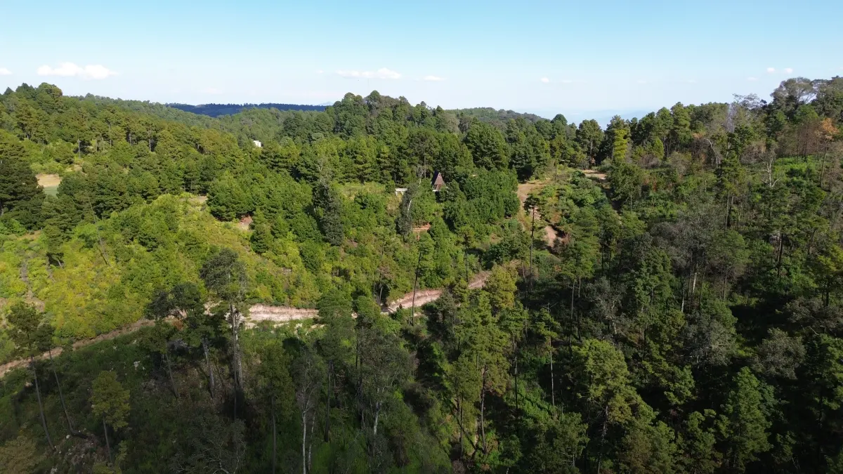 Vista aérea de Bosques Altos en Atemajac de Brizuela