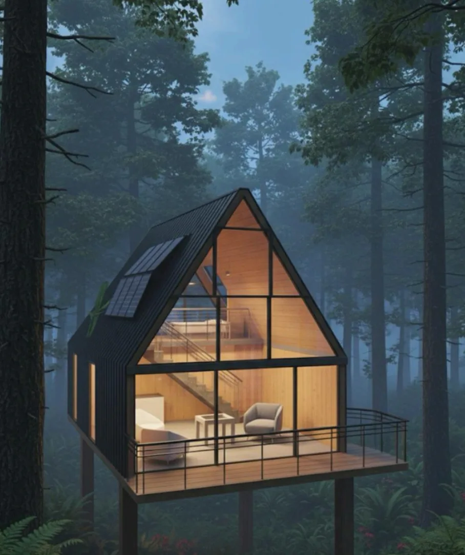 Modelo 1 de casa prefabricada
