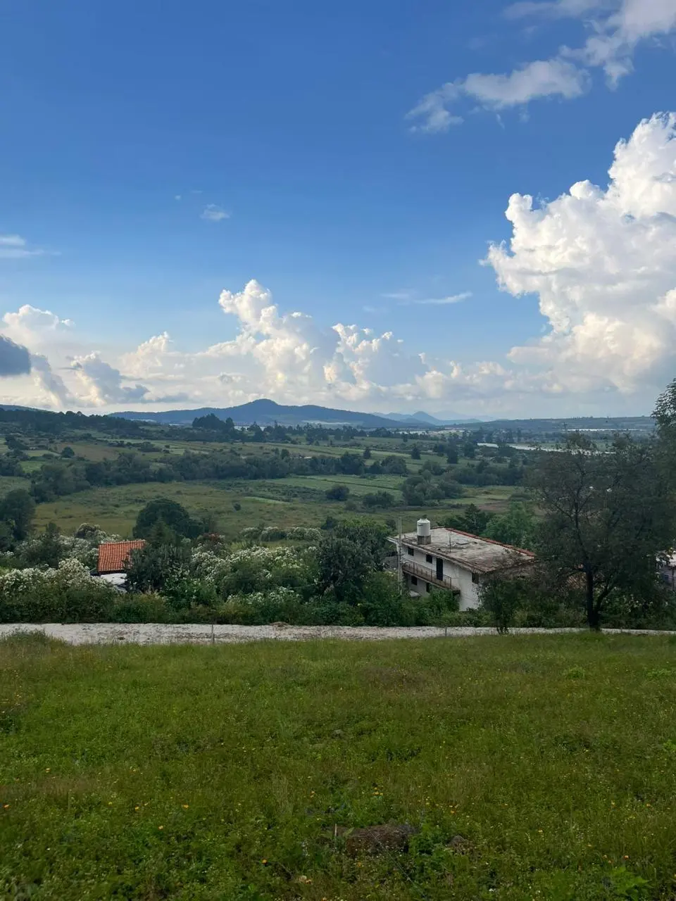 Vista al valle desde los terrenos en Atemajac de Brizuela