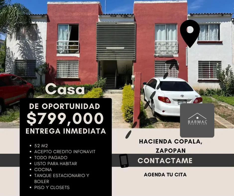 Ficha de la casa en venta